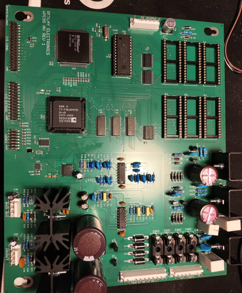 WPC95 Audio Visual Board