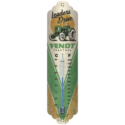 Fendt väggtermometer - "Leaders Drivs Fendt Tractors"