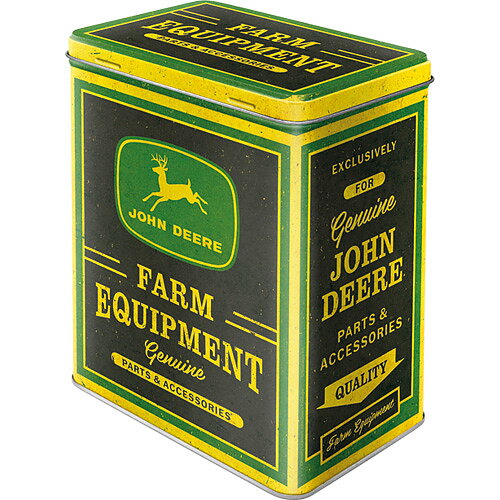 John Deere Plåtburk - "Genuine Farm Equipment"