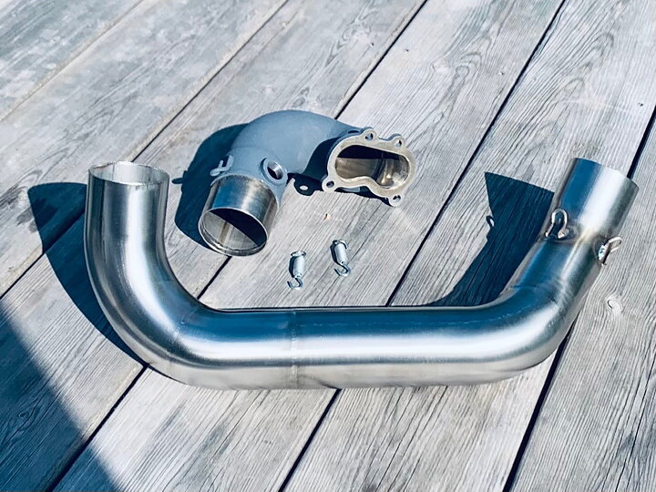 APH (Alan Hawkes) by NCCR Exhaust Header Set front/rear EBR 1190 RX/SX - 3