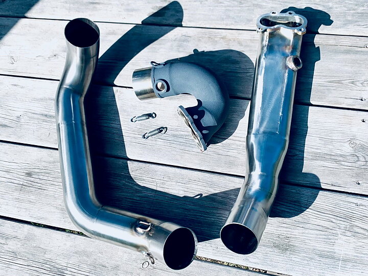 APH (Alan Hawkes) by NCCR Exhaust Header Set front/rear EBR 1190 RX/SX - 4