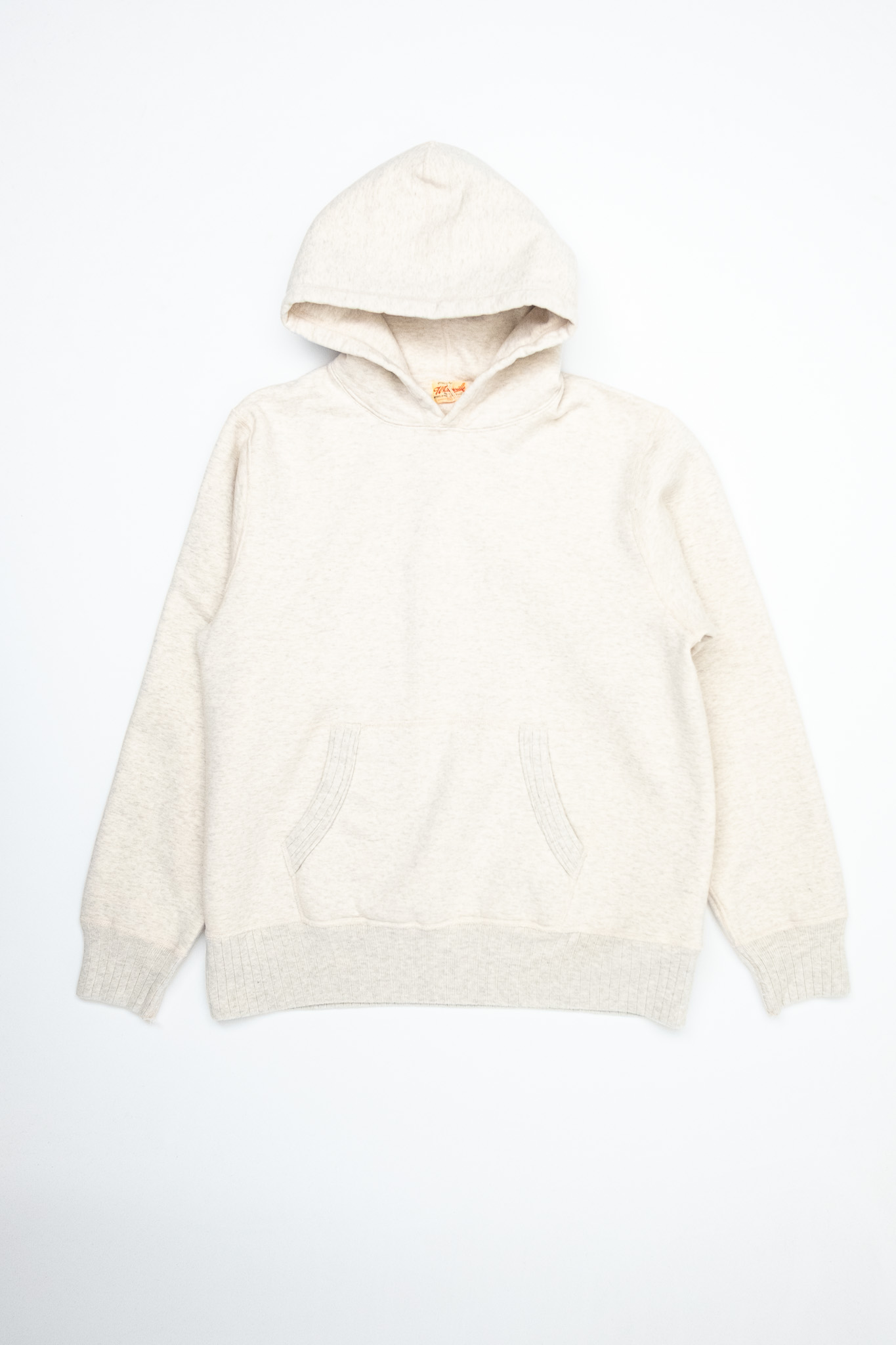 Whitesville - Heavy Sweat Hooded Parka Oatmeal - 2
