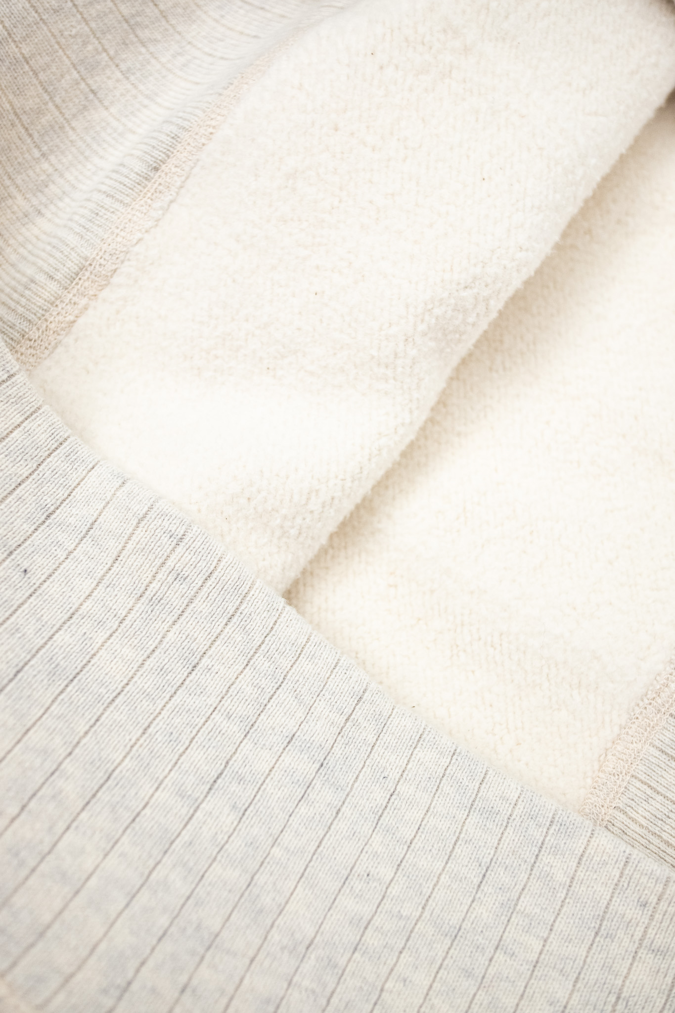 Whitesville - Heavy Sweat Hooded Parka Oatmeal - 5