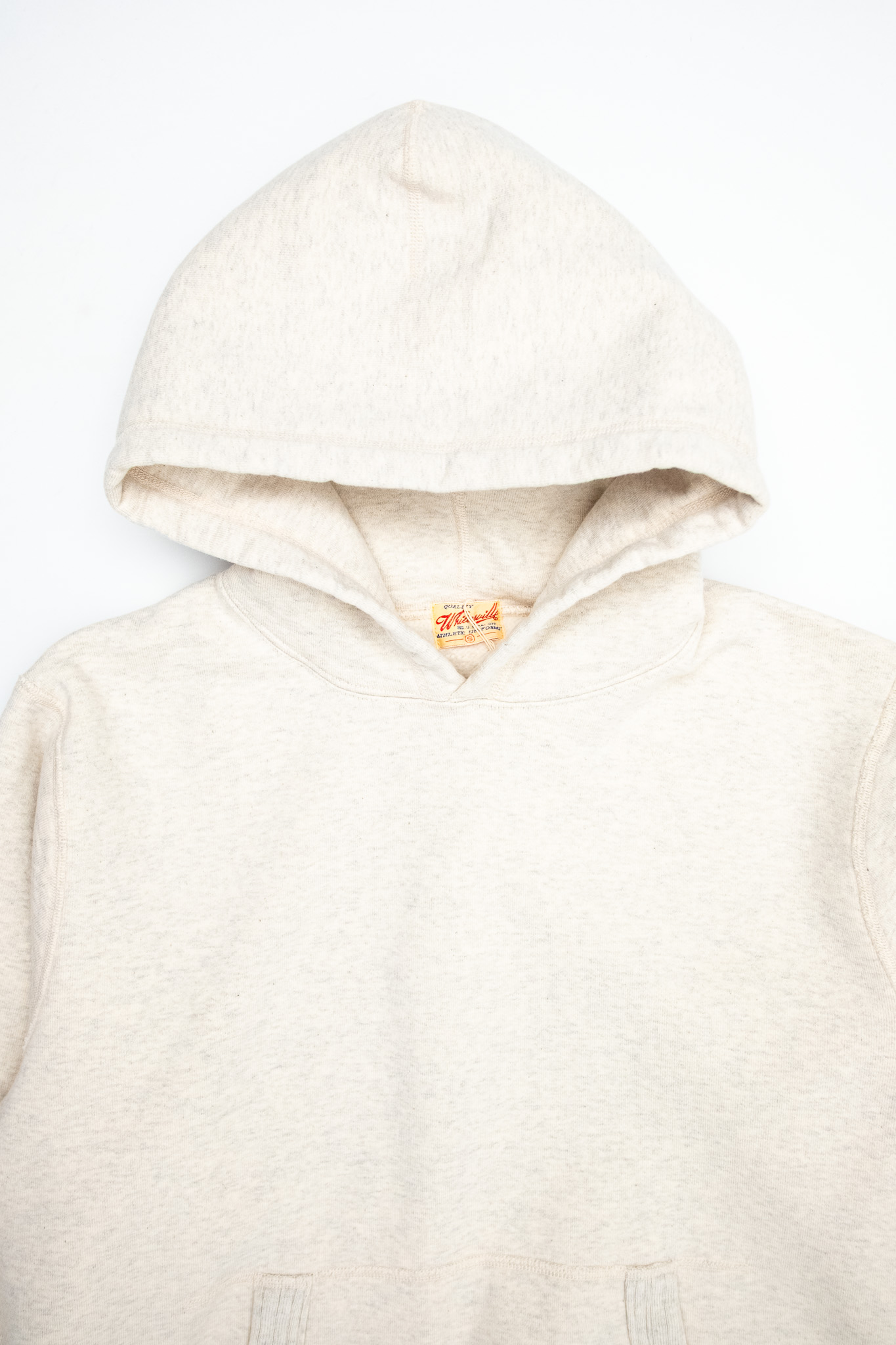 Whitesville - Heavy Sweat Hooded Parka Oatmeal - 3