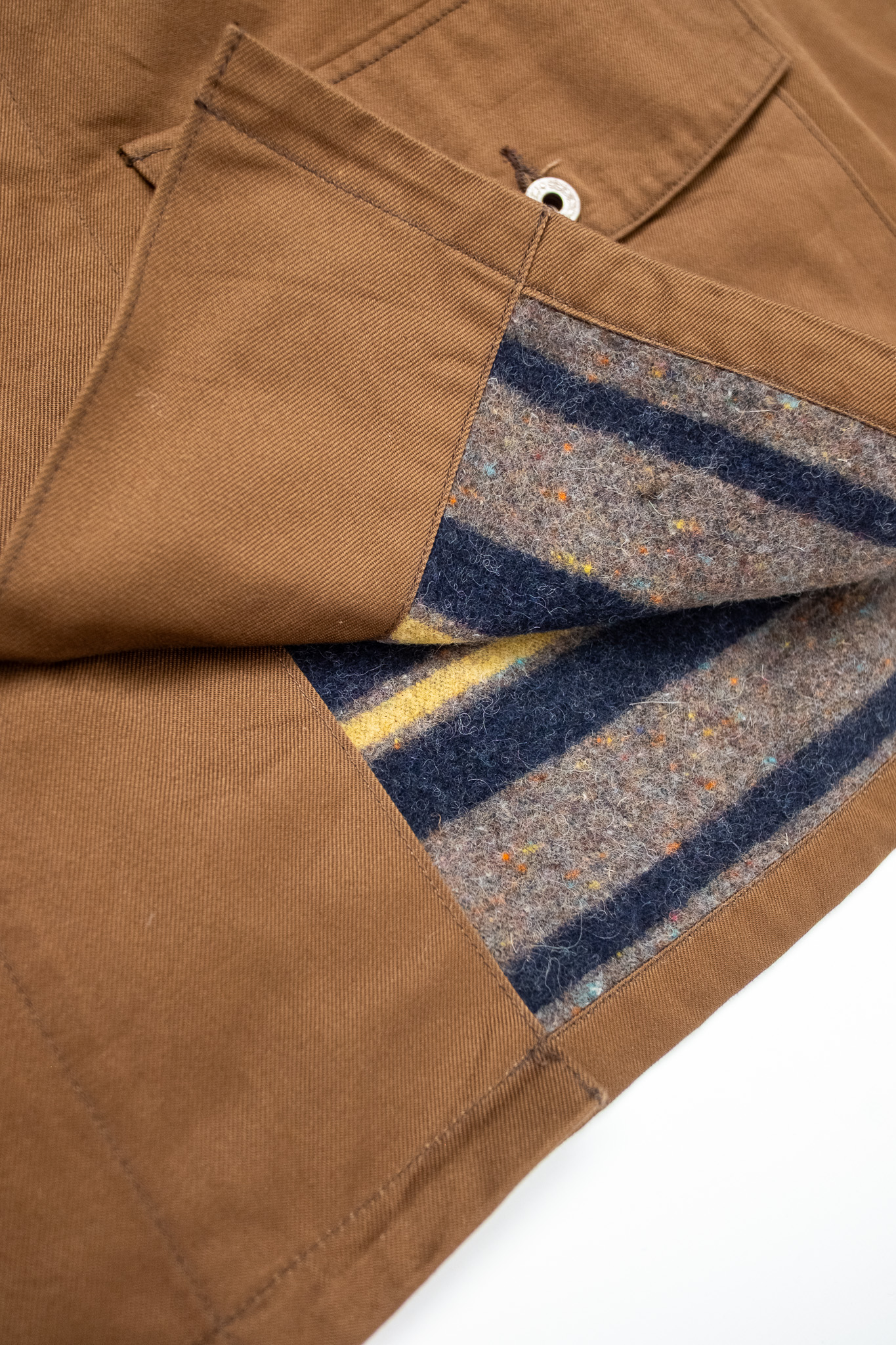Buzz Rickson's - AA Army Working Jacket Troy Blanket Lined Brown - 10