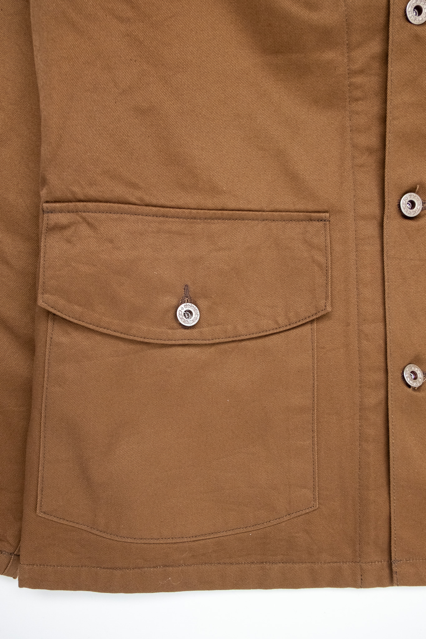 Buzz Rickson's - AA Army Working Jacket Troy Blanket Lined Brown - 6