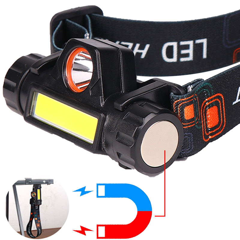 Pannlampa LED COB+Q5 - 7