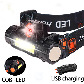 Pannlampa LED COB+Q5