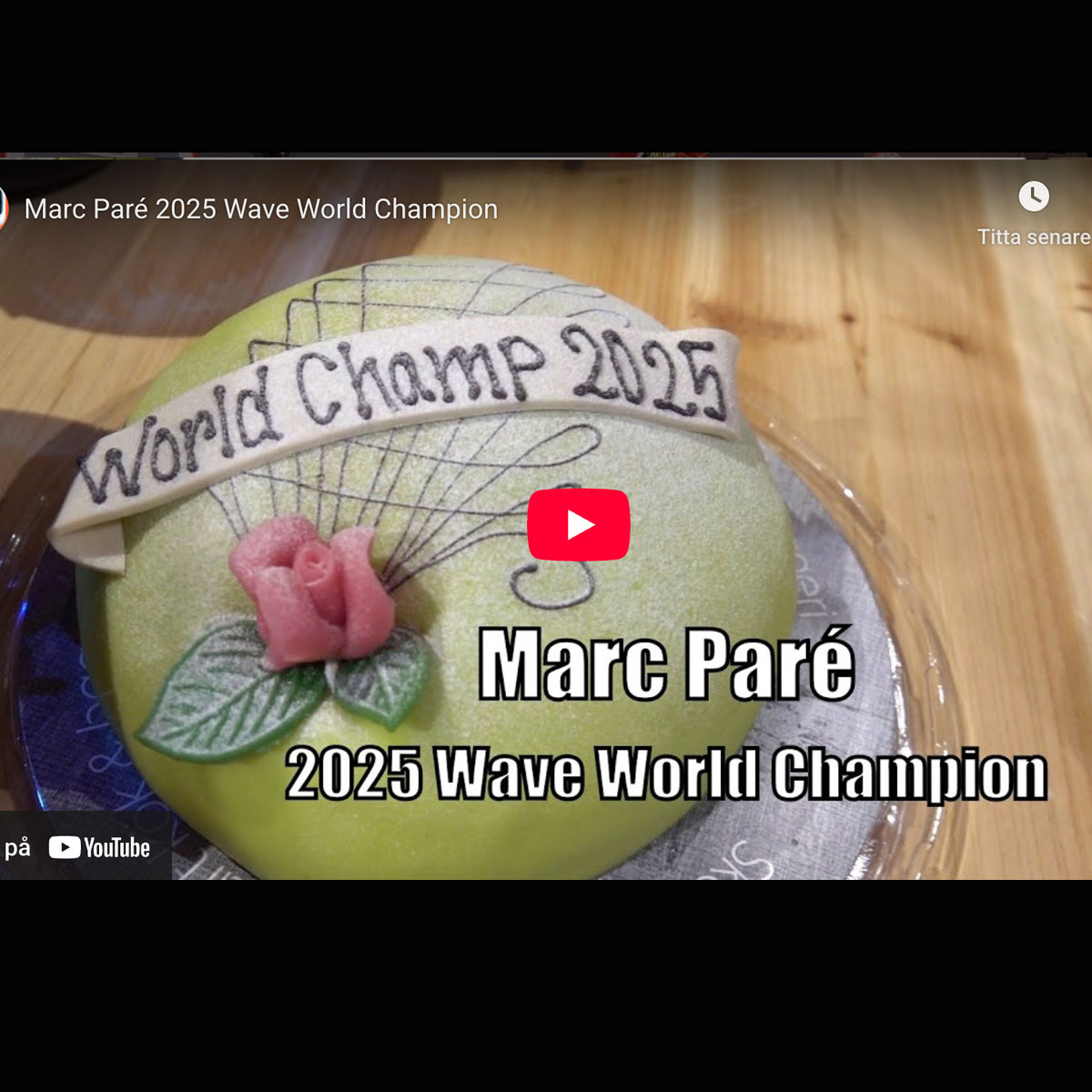 Marc Paré worldchampion 2025
