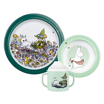 Mumin Barnservis 3-delar - Äng