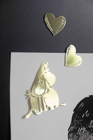 Mumin magneter KÄRLEK Muminmamman & Mumintrollet 