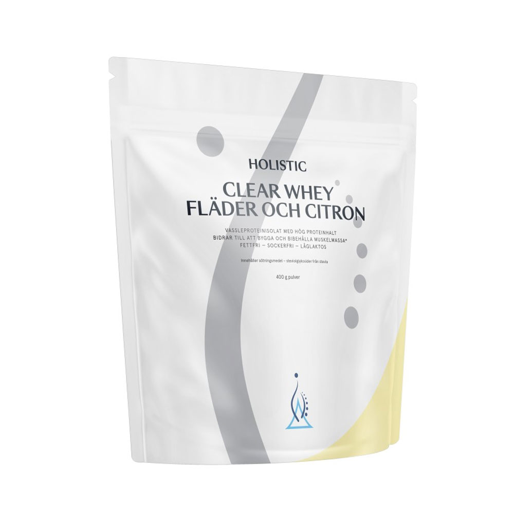 Clear Whey Fläder & Citron 400 g Holistic