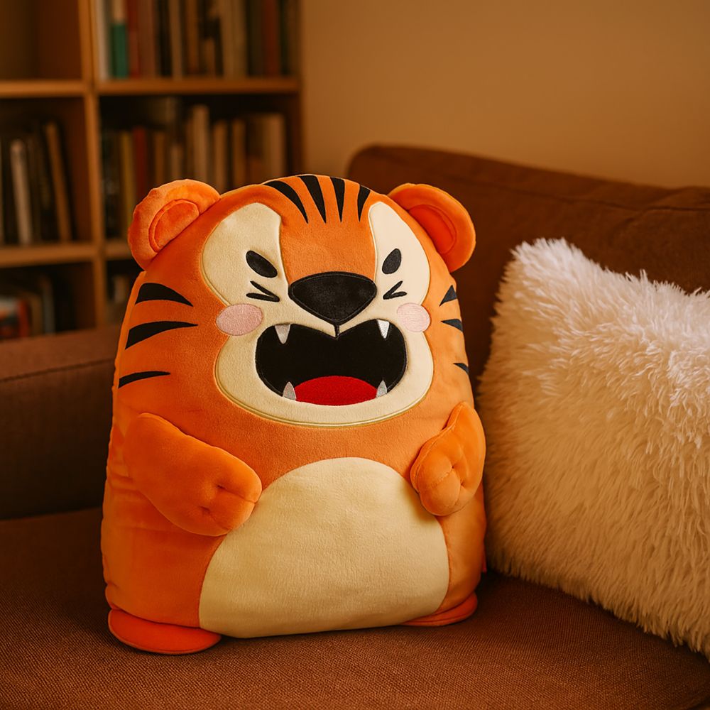 Super soft! Pillow, Tiger - 4