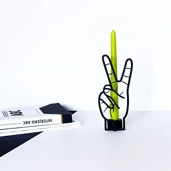 Candlehand Ljusstake Peace