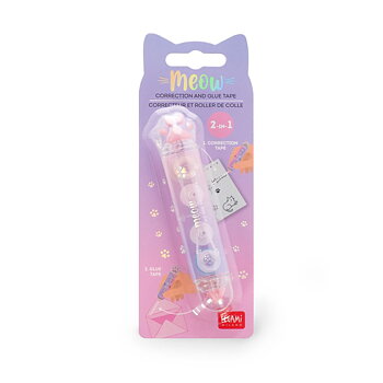 Meow Correction and Glue tape, Kitty, korrektionstape og klæbebånd