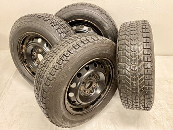 Kompletta Vinterhjul DUBB | 14" Plåtfälgar 5x114.3 6x14 ET?? 60.1 | 185/70 R14 88S Firestone Winter Force | V19-2012 | 7|7|8|8 mm