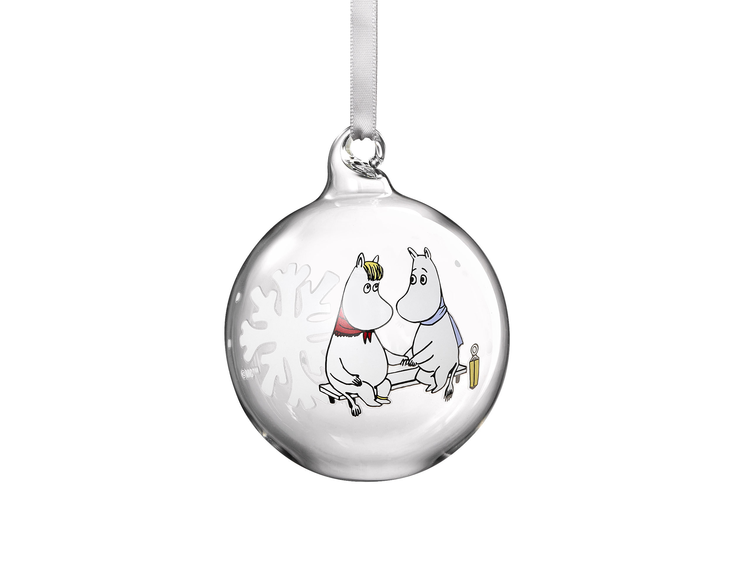 Mumin Julkula Snöflinga Ø7cm