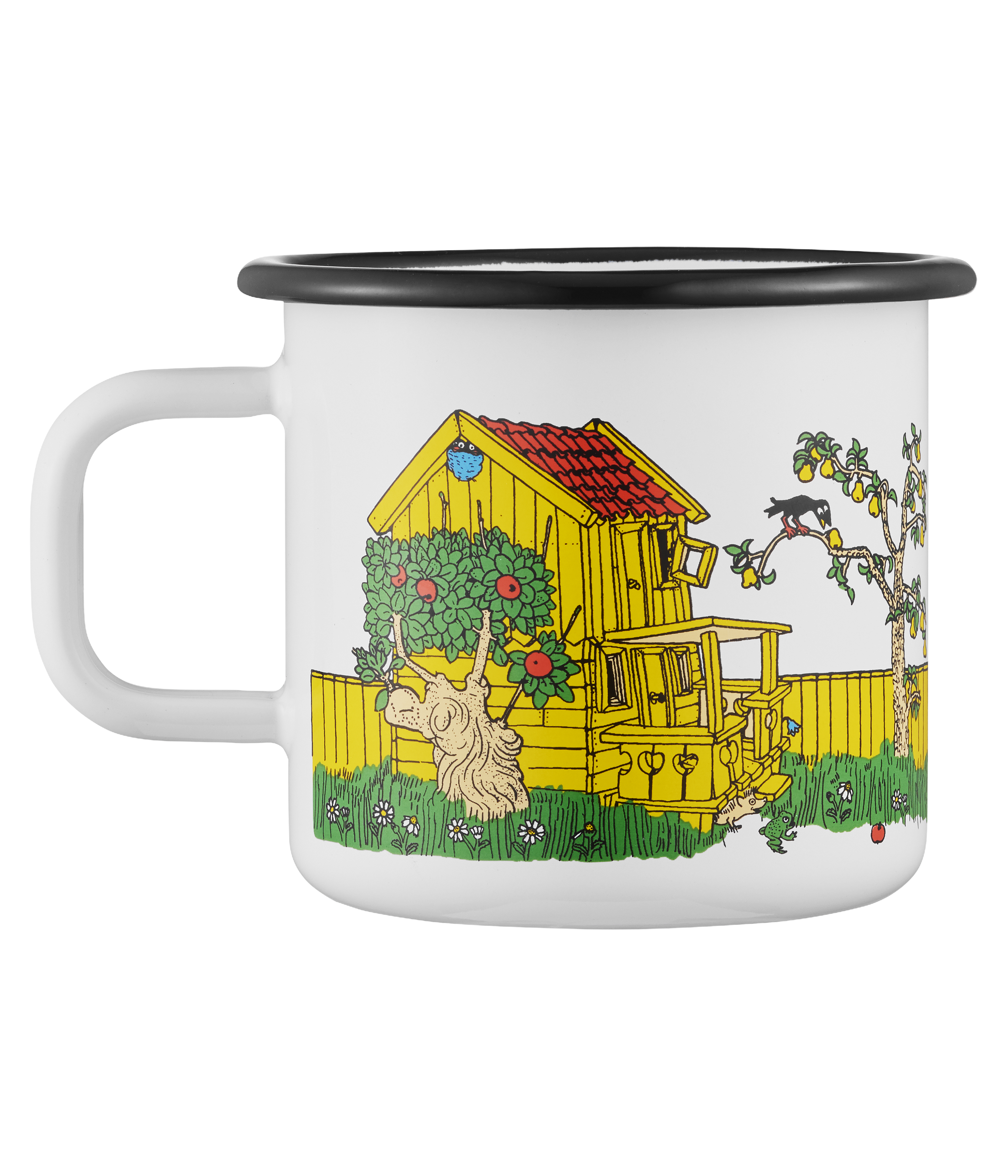 PIPPI Vägen hem Emalj Mugg 3.7dl - 2