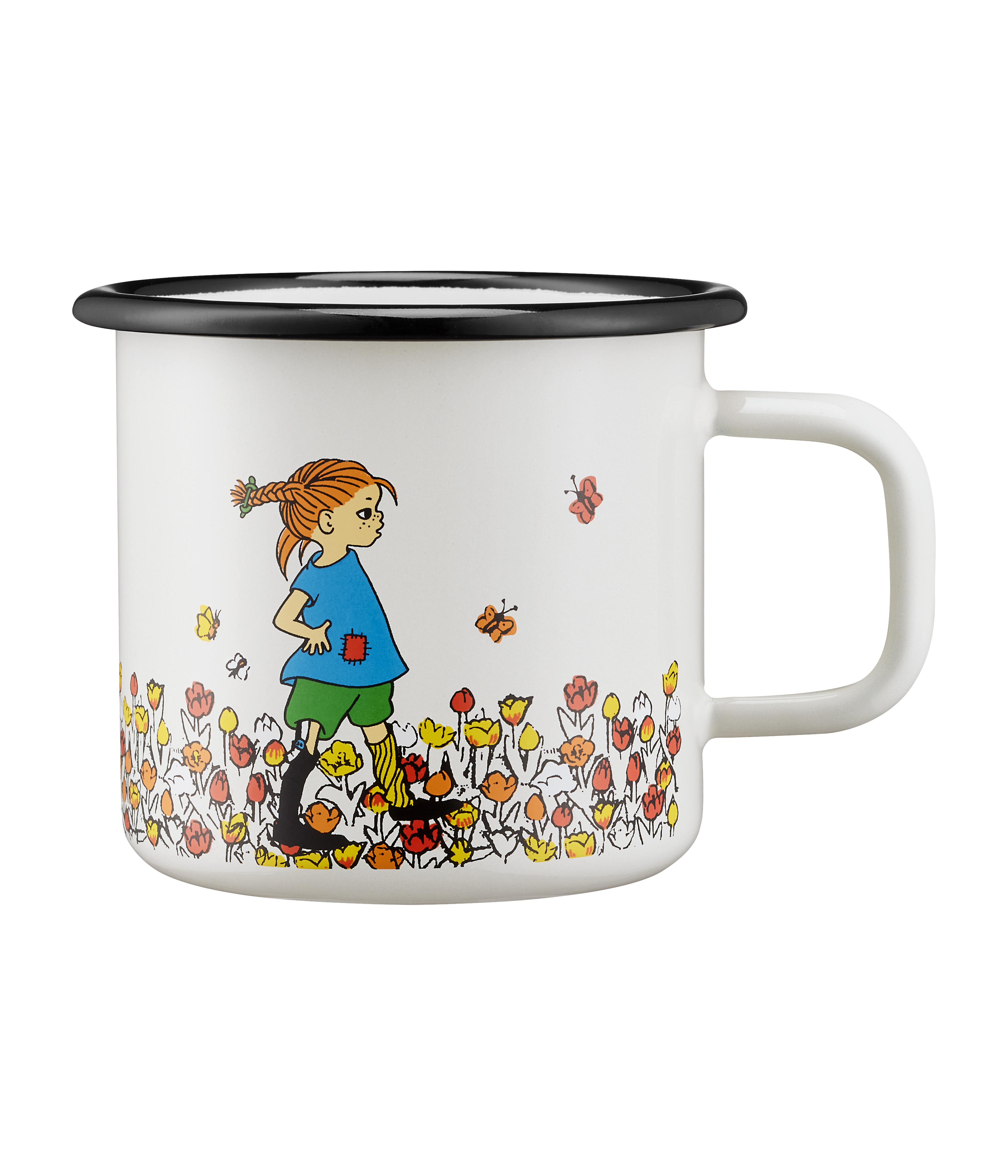 PIPPI Emalj Mugg 3.7dl var mer Pippi
