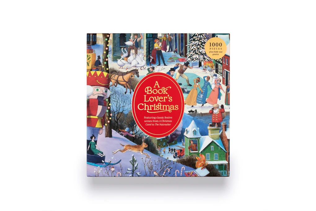 A Book Lover's Christmas, 1000 Piece Puzzle - 2