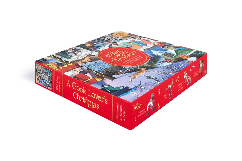 A Book Lover's Christmas, 1000 Piece Puzzle - 5