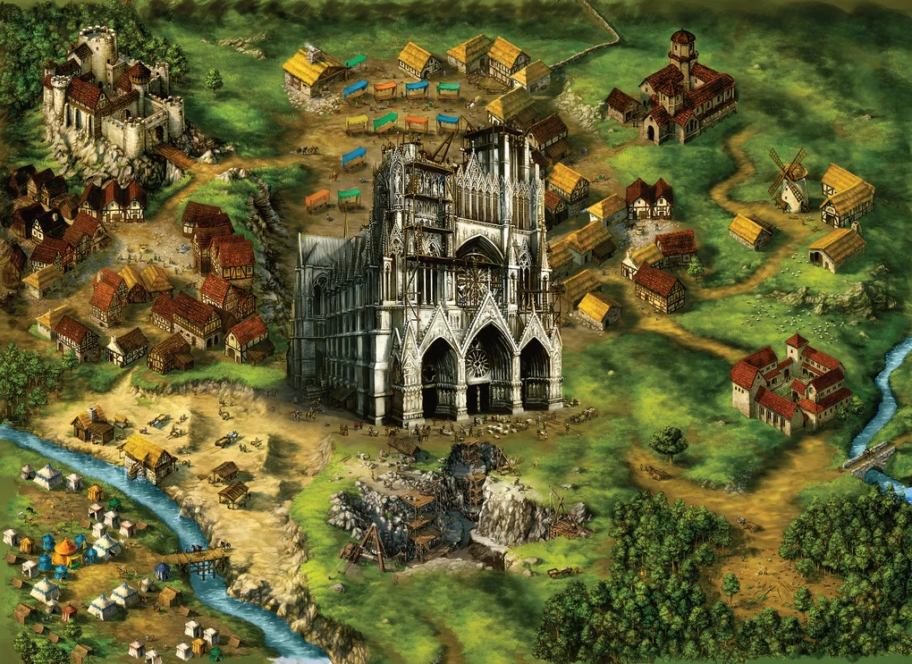Ken Follett: The Kingsbridge 1000-piece jigsaw puzzle - 2
