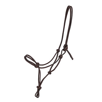 QHP Liberta Leather Lead Rope – Brown