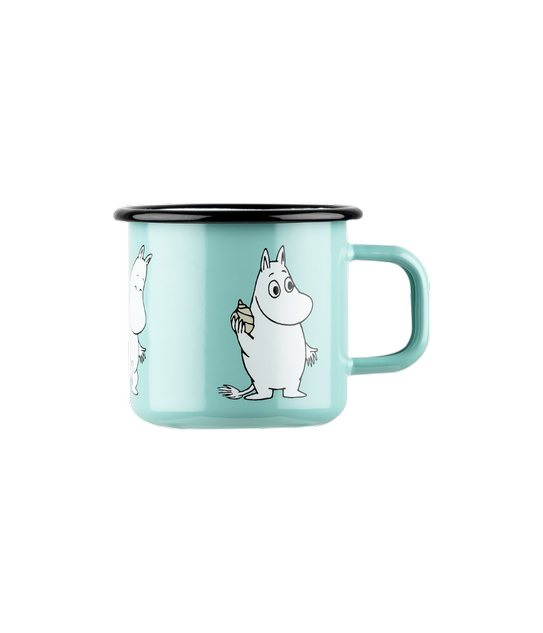 Mumin Emalj mugg 3,7dl Mumin mint