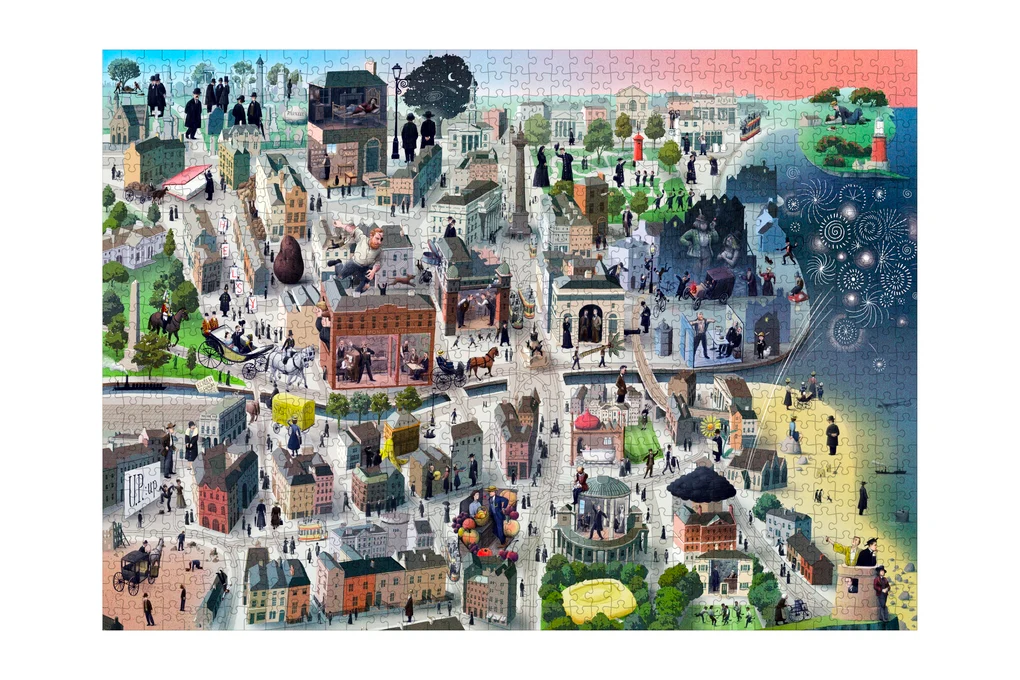 The World of James Joyce And Other Irish Writers, 1000 Piece Puzzle - 5