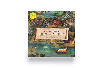 The World of King Arthur A 1000-piece jigsaw puzzle by Adam Simpson