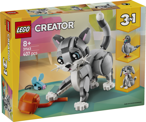 LEGO Creator Lekfull katt 31163