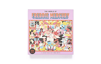The World of Freddie Mercury A 1000-piece Jigsaw Puzzle