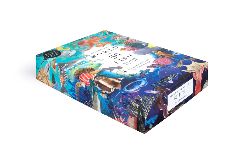 Around the World in 50 Fish, 1000 Piece Puzzle - 4