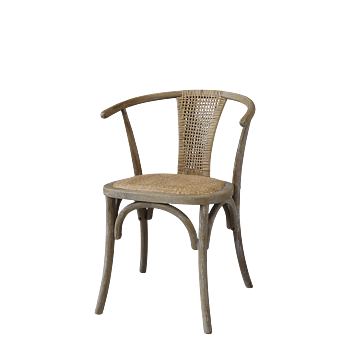 Matstol karm i rotting, från Chic Antique