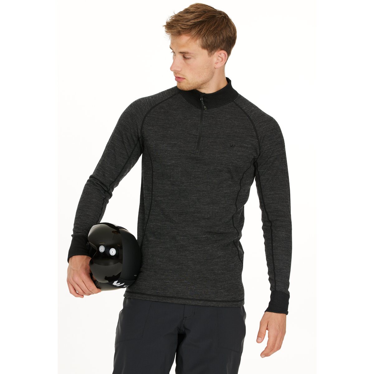 Whistler Bishop M Merino Wool Ski pulli