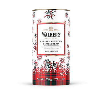 Walkers Christmas Spiced Shortbread&nbsp; 200g