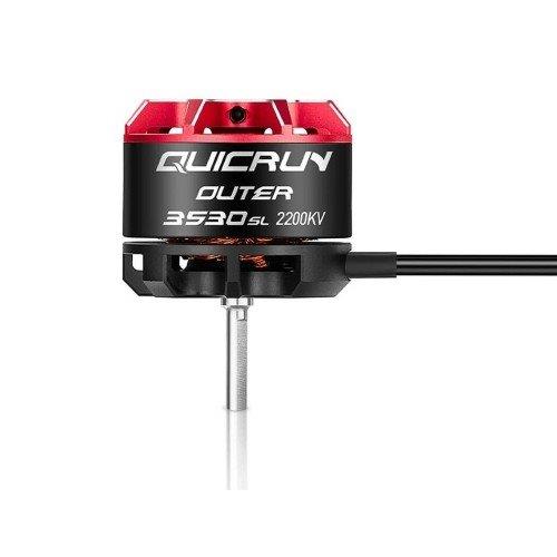 Hobbywing QuicRun Combo 10BL80 G2 - 3530SL 1700kV Crawler - 3