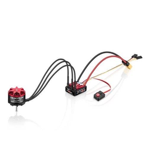Hobbywing QuicRun Combo 10BL80 G2 - 3530SL 1700kV Crawler - 2