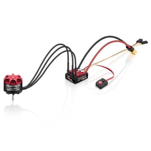 Hobbywing QuicRun Combo 10BL80 G2 - 3530SL 2200kV Crawler - 2