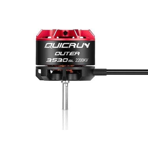 Hobbywing QuicRun Combo 10BL80 G2 - 3530SL 2200kV Crawler - 3