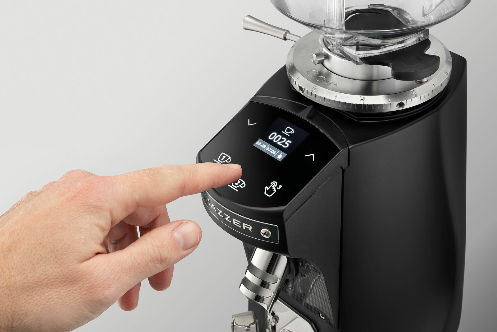Mazzer - Mini Espressokvarn Svart 233M- Espressokvarn för mindre café, restaurang och baristan - 2