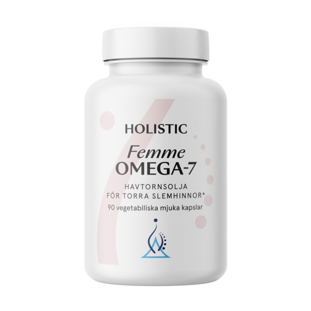 Femme Omega-7 havtornsolja 90 kap Holistic