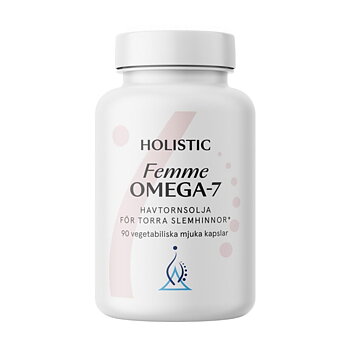 Femme Omega-7 havtornsolja 90 kap Holistic