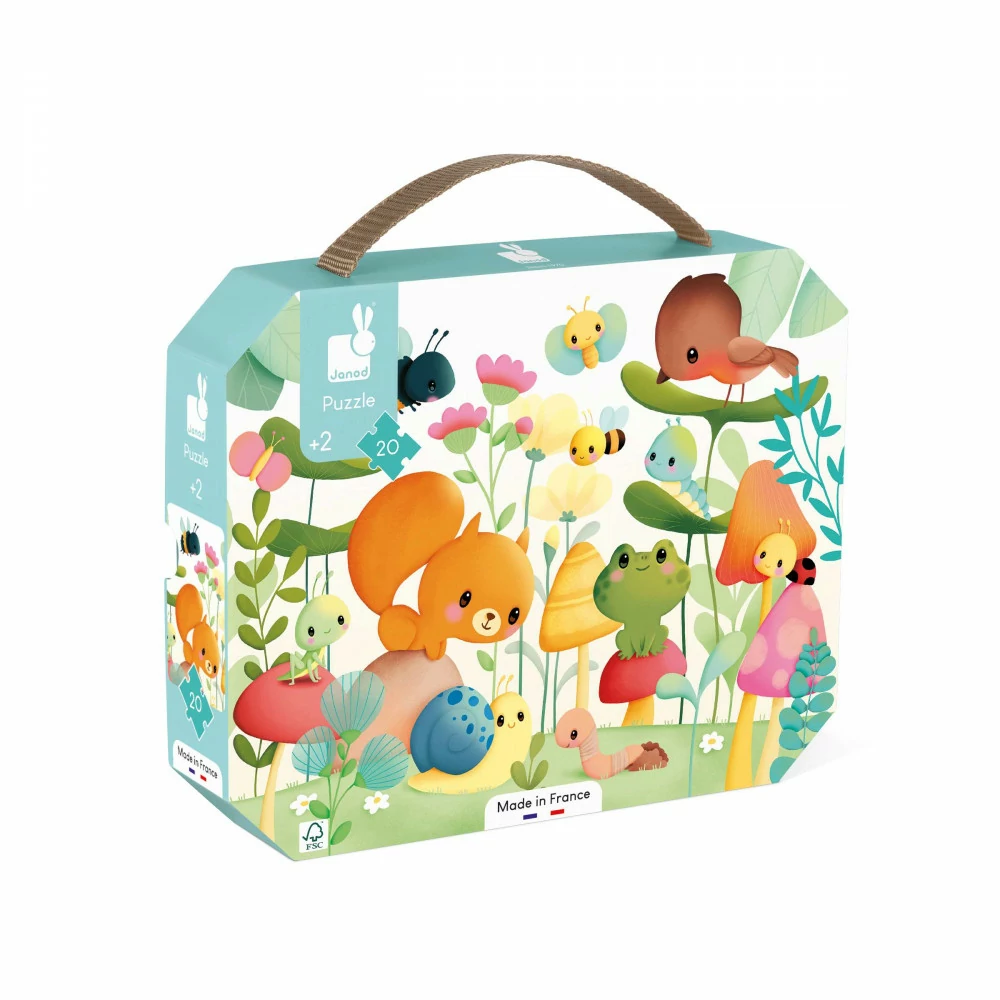 Garden Friends Puzzle  från Janod 