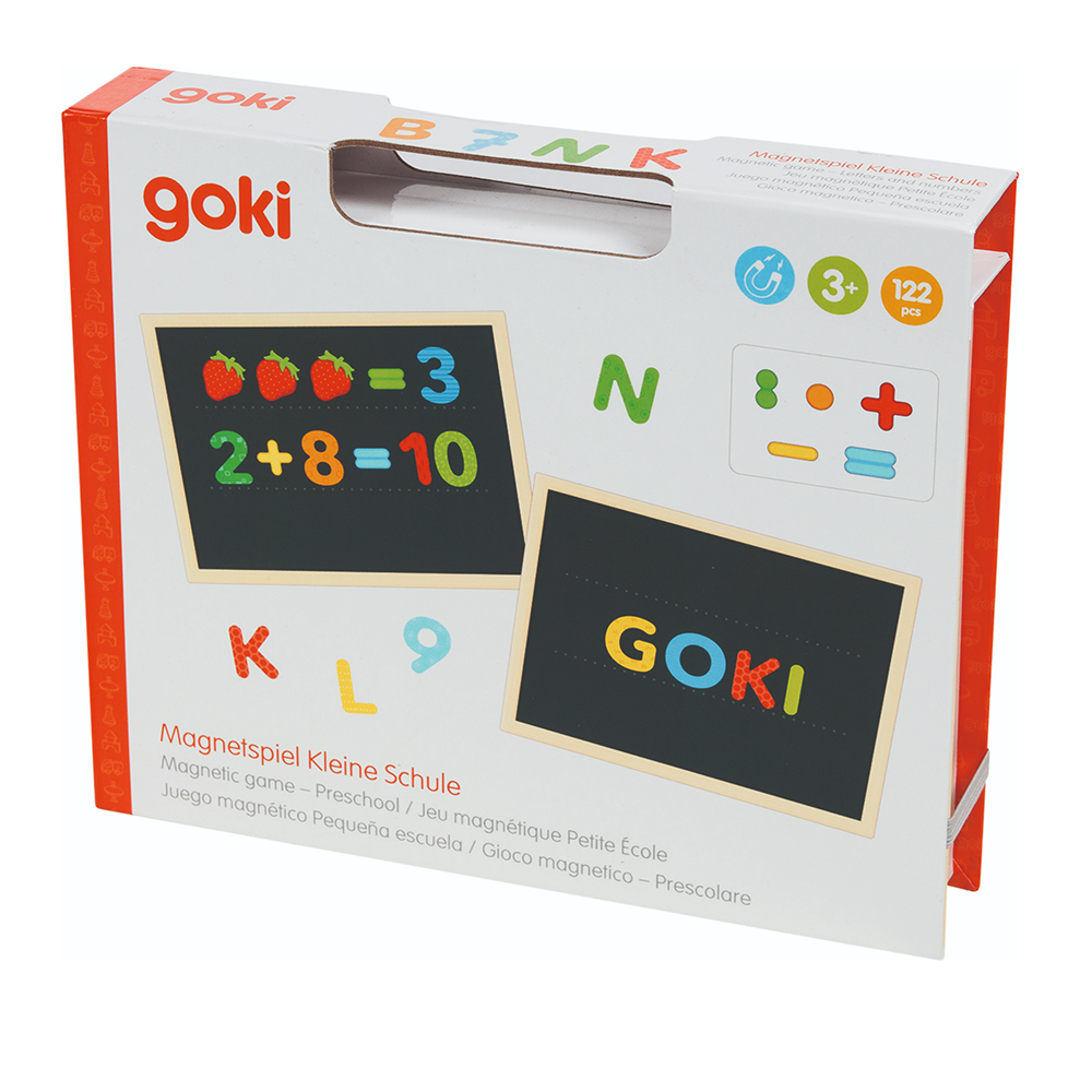 Goki Magnetiska Bokstäver Preschool - Lek och lär med magnetisk magi - 3