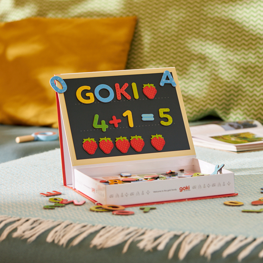 Goki Magnetiska Bokstäver Preschool - Lek och lär med magnetisk magi - 2