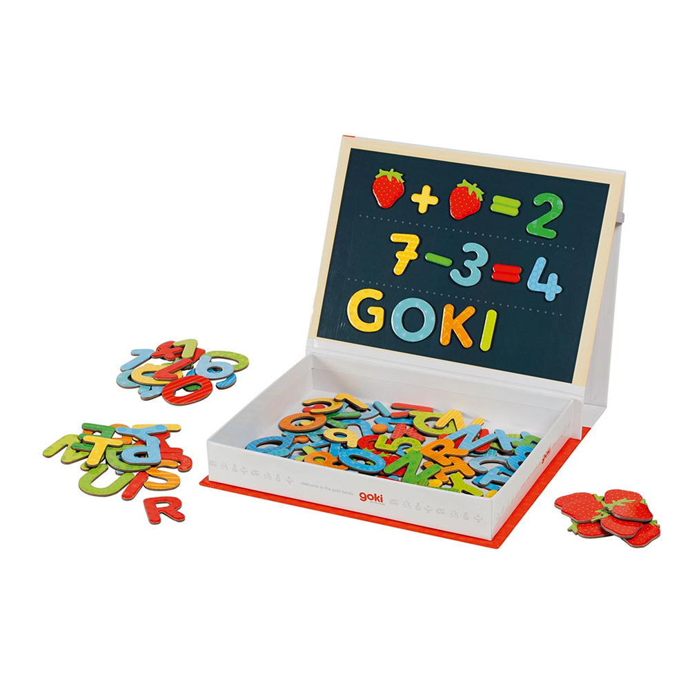Goki Magnetiska Bokstäver Preschool - Lek och lär med magnetisk magi