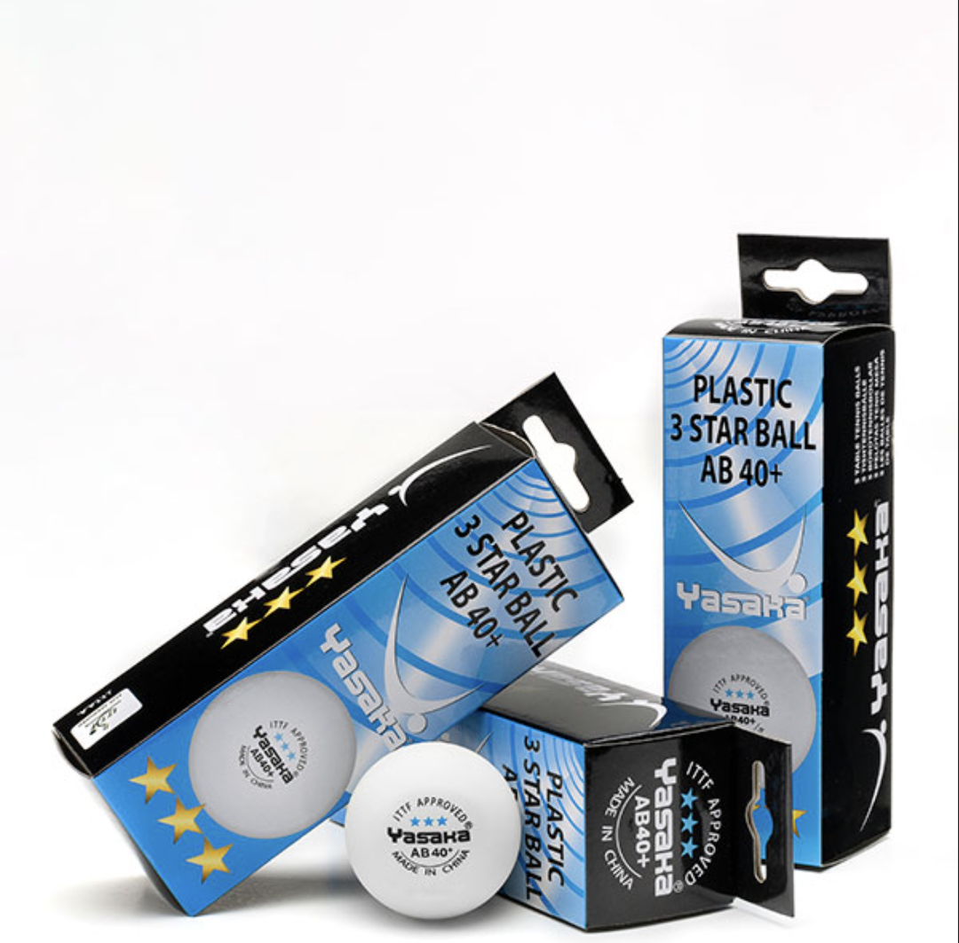 Yasaka racketfodral Jizo II + Yasaka boll xxx 3-pack - 4