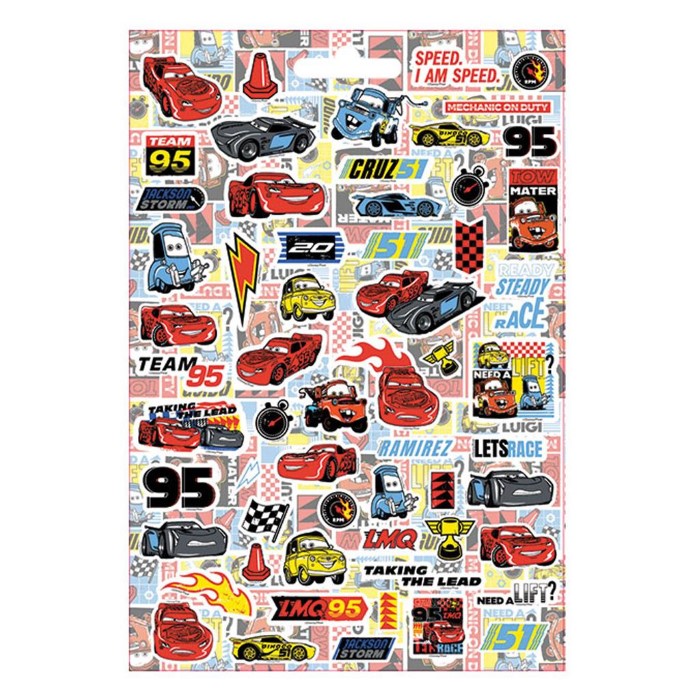 Cars Disney Klistermärke 300 st - 2