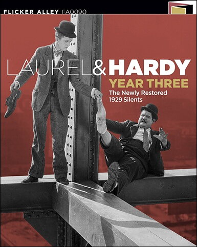 Laurel & Hardy: Year Three - The Newly Restored 1929 Silents (BLU-RAY)